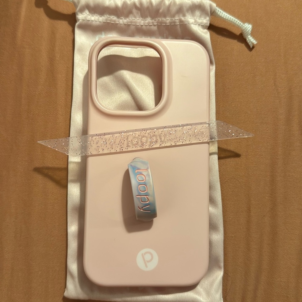 Blush Loopy Case iPhone 14 Pro